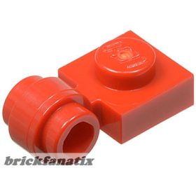 Lego Plate 1x1 LAMP HOLDER, Red