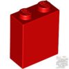 Lego BRICK 1X2X2, Bright red