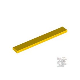 Lego Tile 1 X 8, Yellow