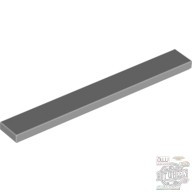 Lego Flat Tile 1X8, Light grey