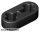 Lego Technic, Liftarm Thin 1 x 2 - Axle Holes, Black