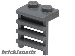 Lego LADDER 1X2X2, Dark grey