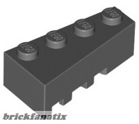 Lego Wedge 4 x 2 Right, Dark gray