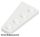 Lego Wedge, Plate 4 x 2 Right, White