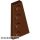 Lego Right Plate 2X4 W/Angle, Reddish brown