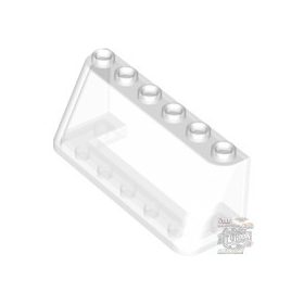 Lego Windscreen 2 x 6 x 2, Trans clear