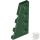 Lego Wedge, Plate 4 x 2 Left, Dark green