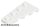 Lego Wedge, Plate 4 x 2 Left, White