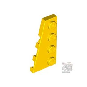 Lego Wedge, Plate 4 x 2 Left, Yellow