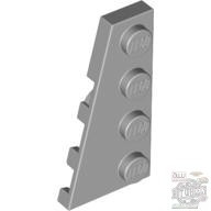 Lego Left Plate 2X4 W/Angle, Light grey