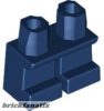 Lego figura leg - Legs Short, Dark blue