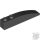 Lego Slope, Curved 6 x 1 with 2 Studs, Black