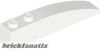 Lego Slope, Curved 6 x 1 with 2 Studs, White