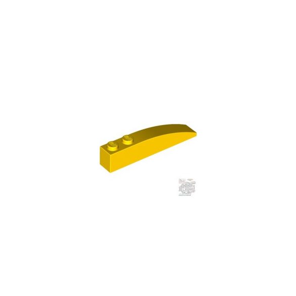 Lego BRICK 1X6 W/BOW, Bright yellow