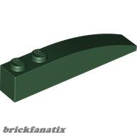 Lego BRICK 1X6 W/BOW, Dark green