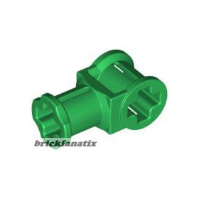 Lego Technic, Axle Connector with Axle Hole, Green