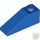 Lego ROOF TILE 1X3/25°, Bright blue