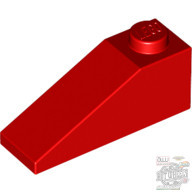 Lego ROOF TILE 1X3/25°, Bright red