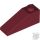 Lego ROOF TILE 1X3/25°, Dark red