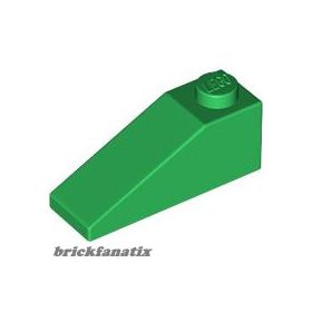 Lego ROOF TILE 1X3/25°, Green