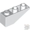 Lego ROOF TILE 1X3/25° INV., White