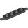 Lego Plate, Modified 1 x 4 with Wheels Holder, Black