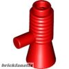 Lego Minifigure, Utensil Loudhailer / Megaphone / SW Blaster, Red