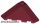 Lego Wedge 4 x 4 (Slope 18 Corner), Dark red