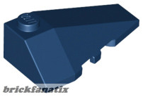 Lego Wedge 4 x 2 Triple Right, Dark blue