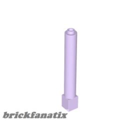 Lego Support 1 x 1 x 6 Solid Pillar, Levander