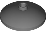 Lego Dish 3 x 3 Inverted (Radar), Dark grey