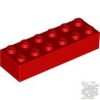 Lego Brick 2 X 6, Red