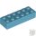 Lego Brick 2 X 6, Medium azure