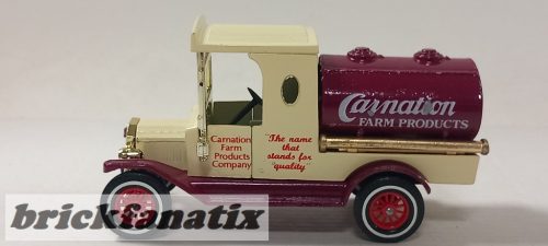MATCHBOX Models Of Yesteryear 1912 Ford Model 'T' Tanker - Carnation Farm Products