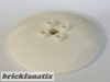 Lego Dish 6 x 6 Inverted (Radar) - Hollow Studs, White