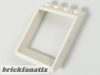 Lego Window 4 x 4 x 3 Roof, White
