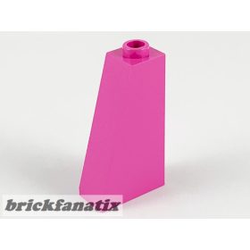 Lego Slope 75 2 x 1 x 3 - Open Stud, Dark rose