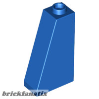 Lego ROOF TILE 1X2X3/73°, Blue