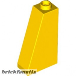 Lego ROOF TILE 1X2X3/73°, Yellow