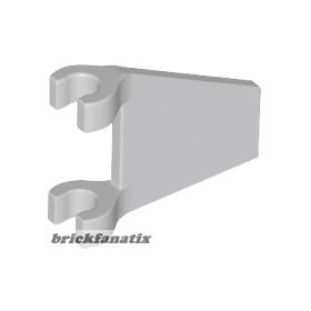 Lego Flag 2 x 2 Trapezoid, Light bluish gray