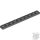 Lego Plate 1 x 10, Dark bluish gray