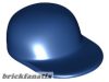 Lego minifigure Headgear Cap - Long Flat Bill, Dark blue