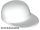 Lego minifigure Headgear Cap - Long Flat Bill, White