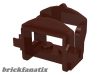 Lego Horse Saddle with Clips, Brown ( Old brown )
