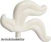 Lego Minifigure, Plume Feather Triple, White