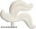 Lego Minifigure, Plume Feather Triple, White