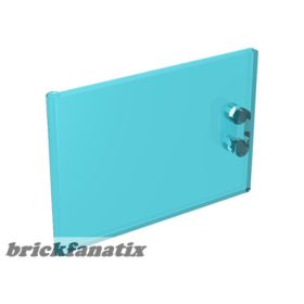   Lego Container, Cupboard 2 x 3 x 2 Door, Transparent light blue