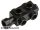 Lego Brick, Modified 1 x 2 x 2/3 with Studs on Sides and Extended Stud Receptacle, Black