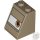 Lego Roof Tile 2X2X2/65 Deg.No.12, Dark tan