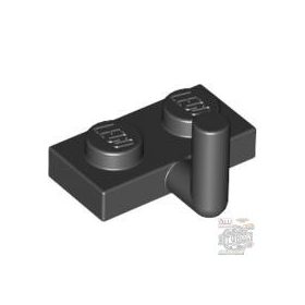   Lego Plate, Modified 1 x 2 with Bar Arm Up (Horizontal Arm 5mm), Black